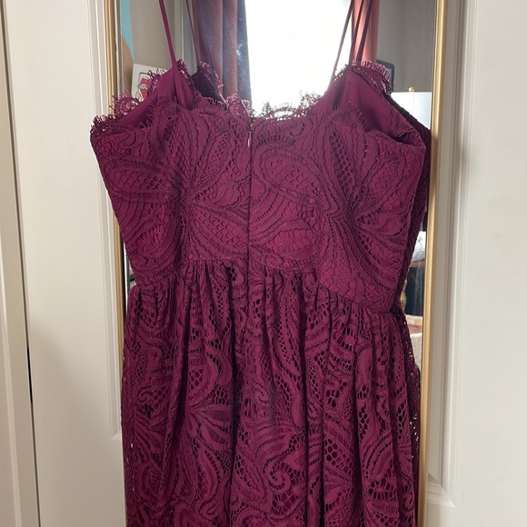 Zac Posen Lace Midi Dress - Picture 5 of 7